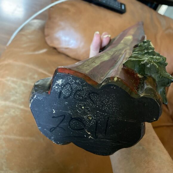 Vtg Tii Collections Santa Claus Resin Figurine St. Nicholas Christmas Tree - Picture 11 of 11